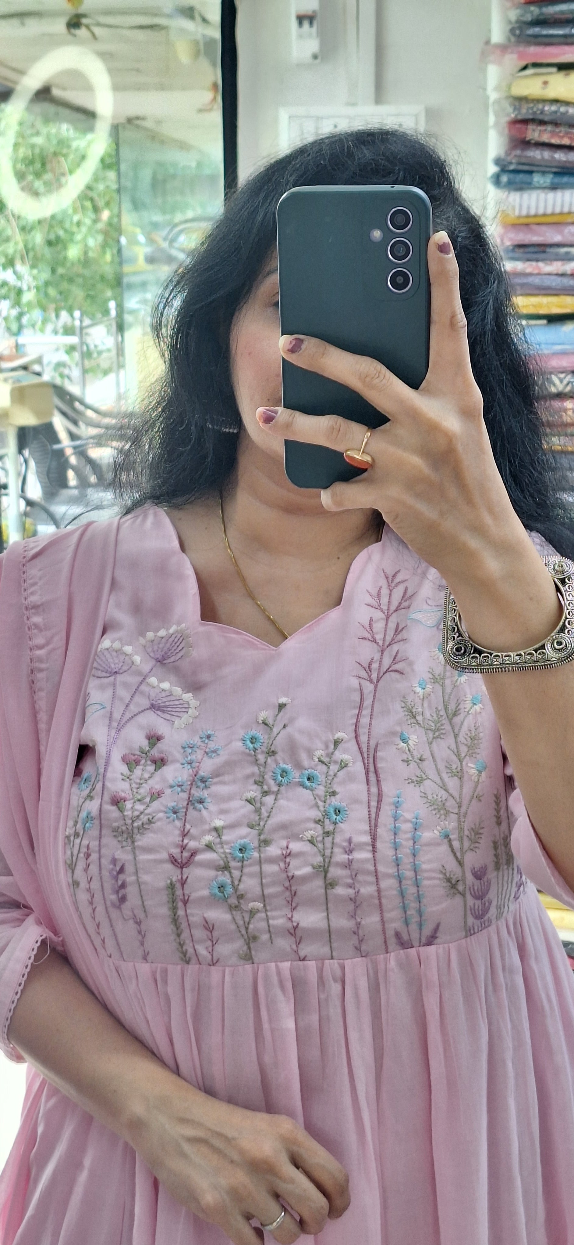 Dupatta Pant Set