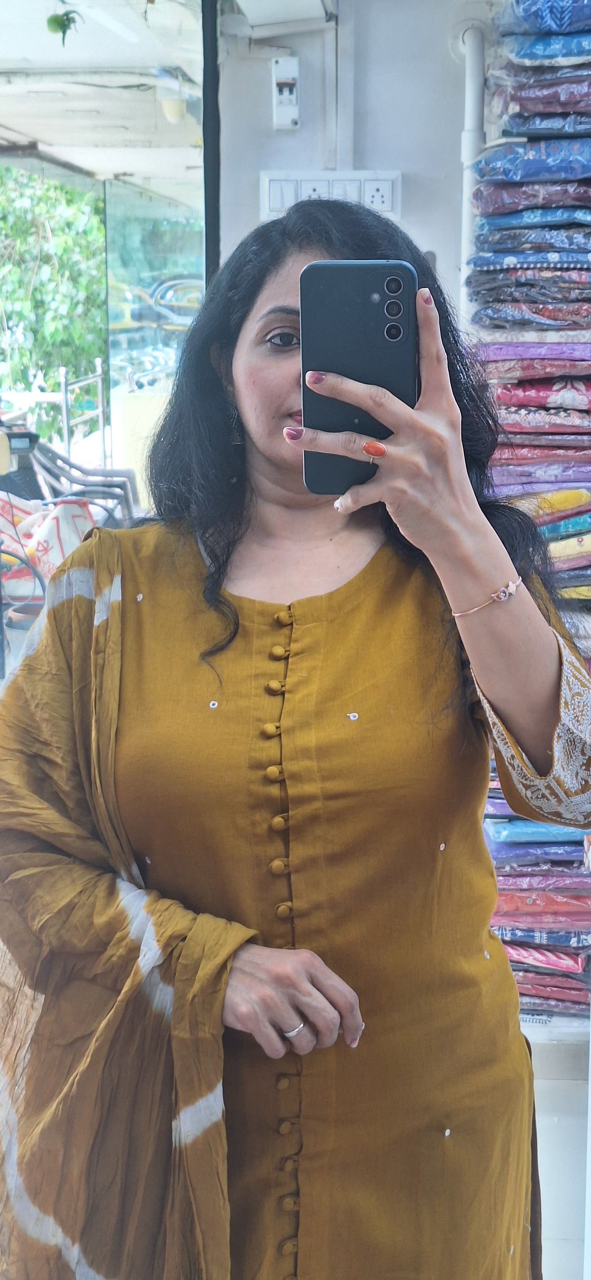 Dupatta Pants Set