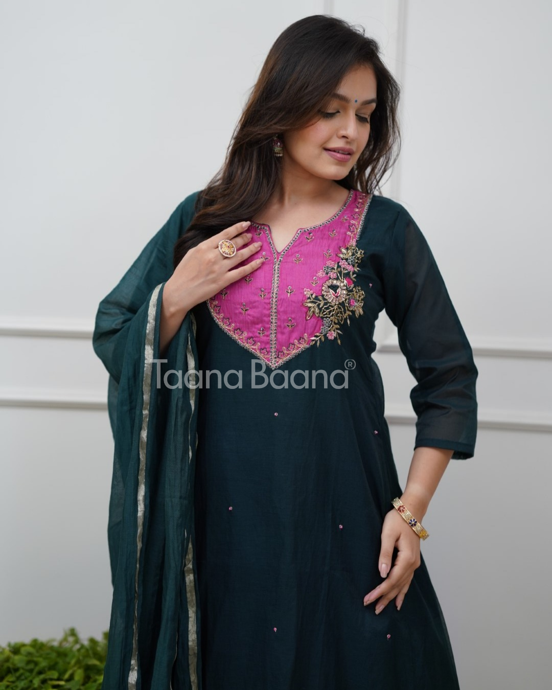 Dupatta Pant Set