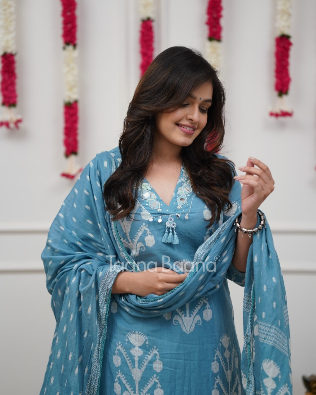 Dupatta Pant Set