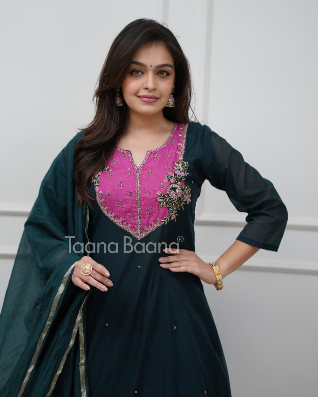 Dupatta Pant Set