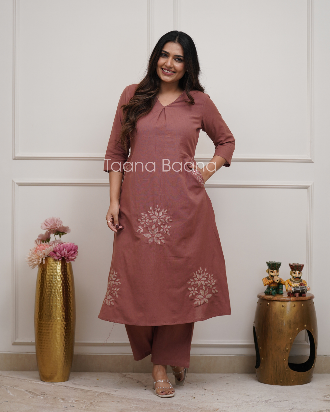 Dupatta Pant Set