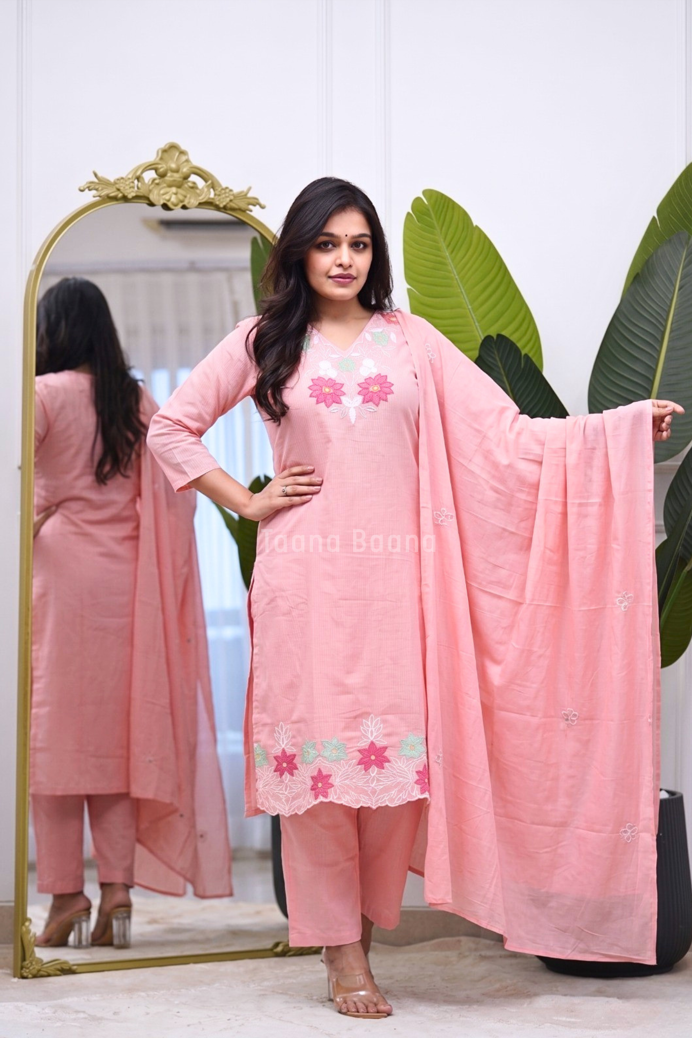 Dupatta Pant Set