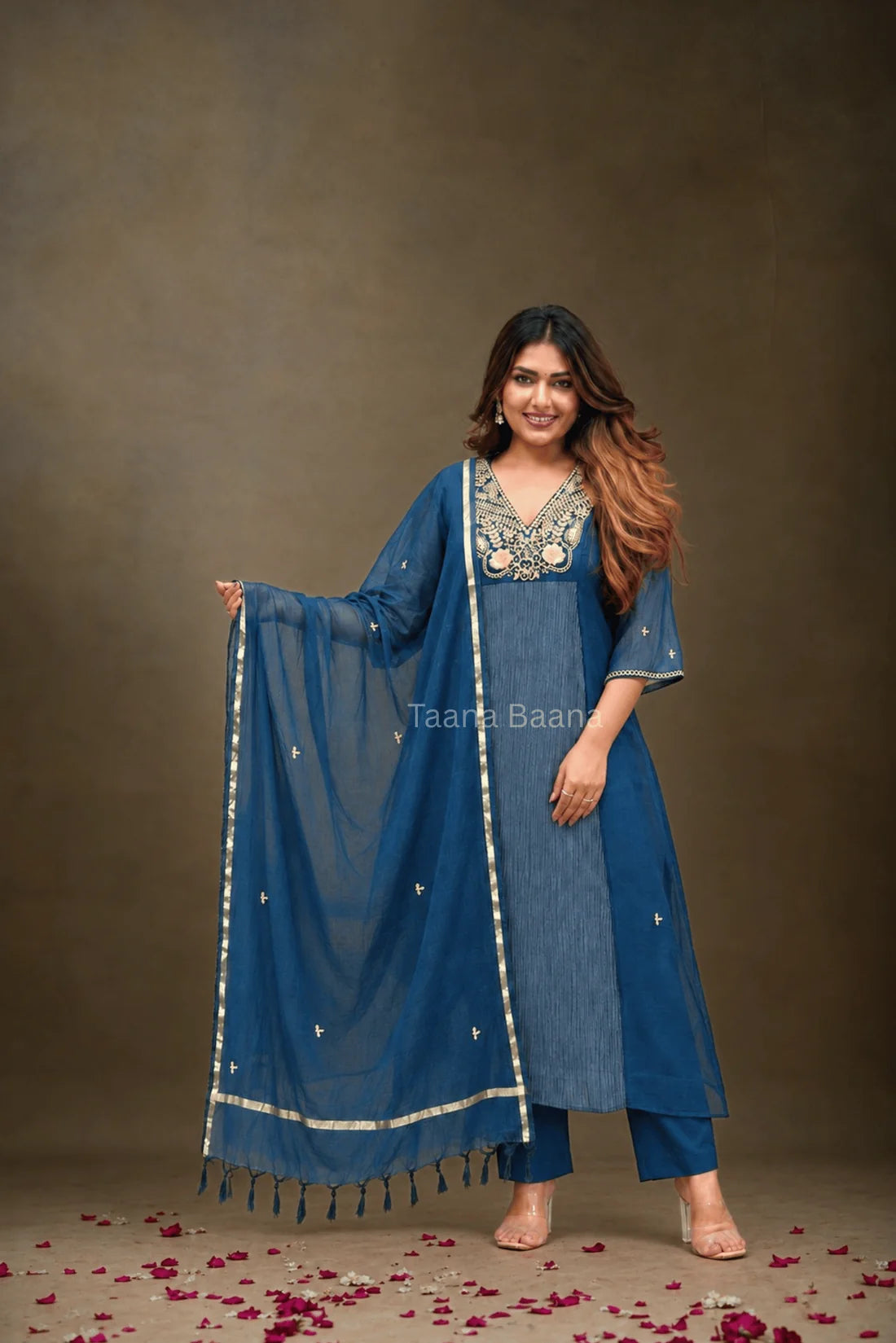 Dupatta Pant Set
