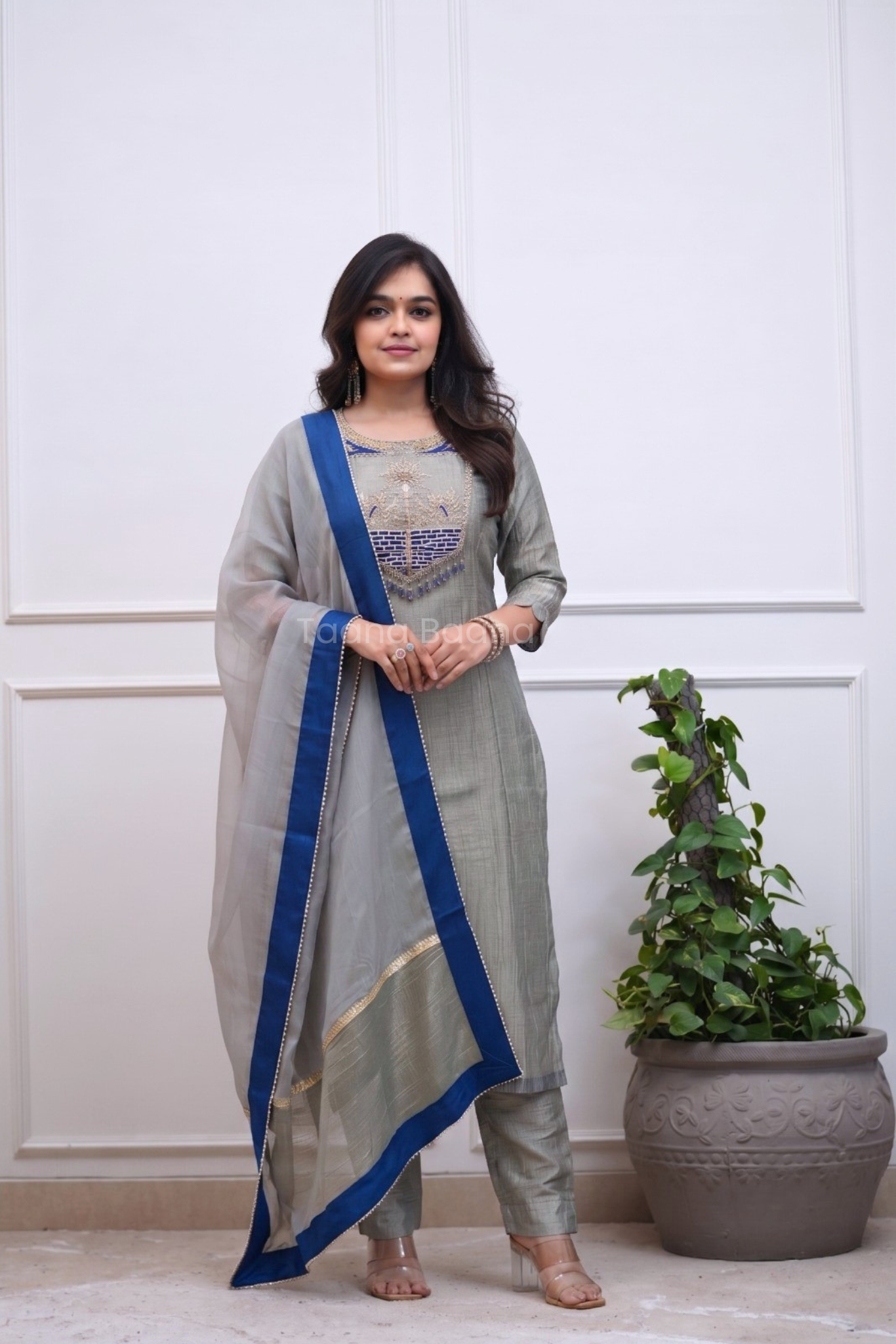 Dupatta Pant Set