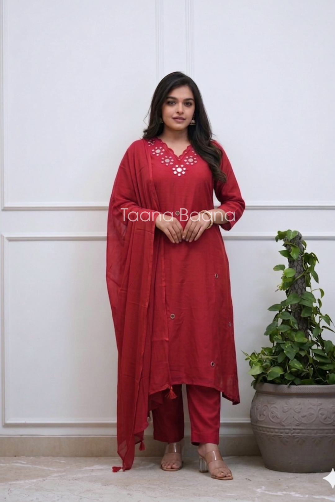 Dupatta Pant Set