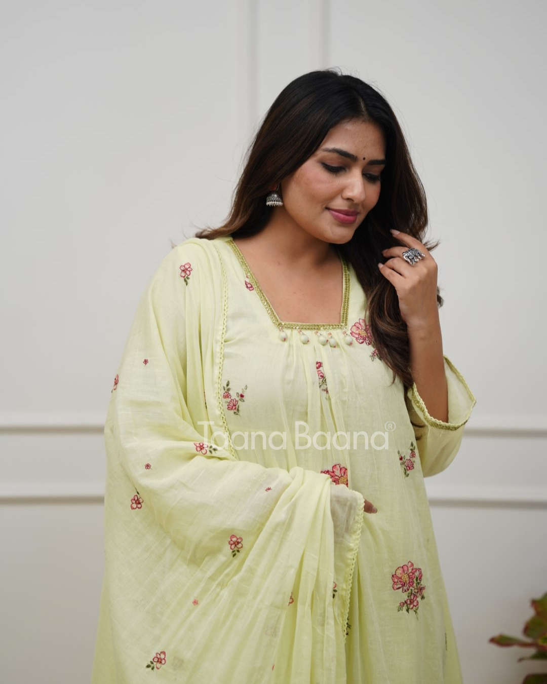 Dupatta Pant Set