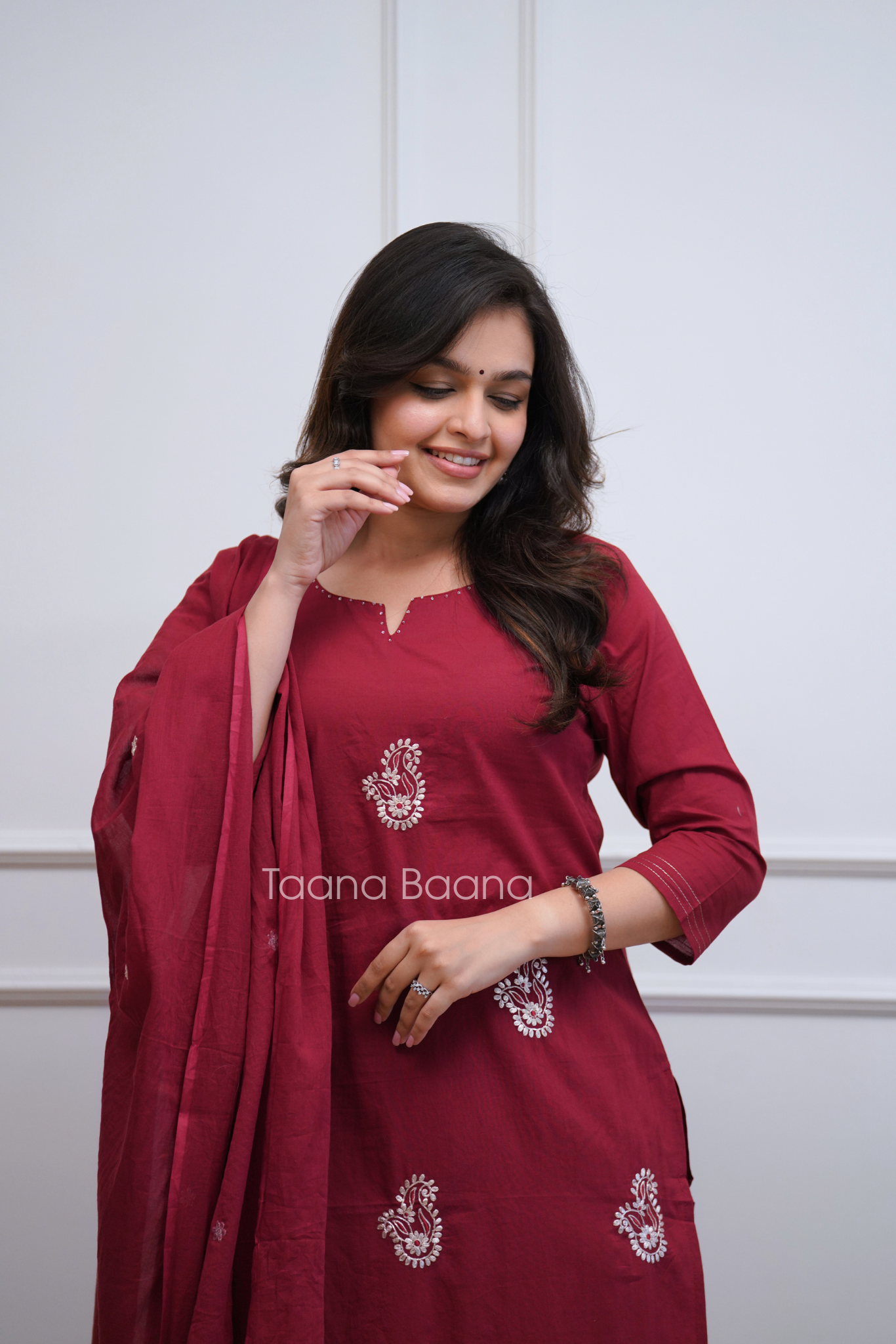 Dupatta Pant Set