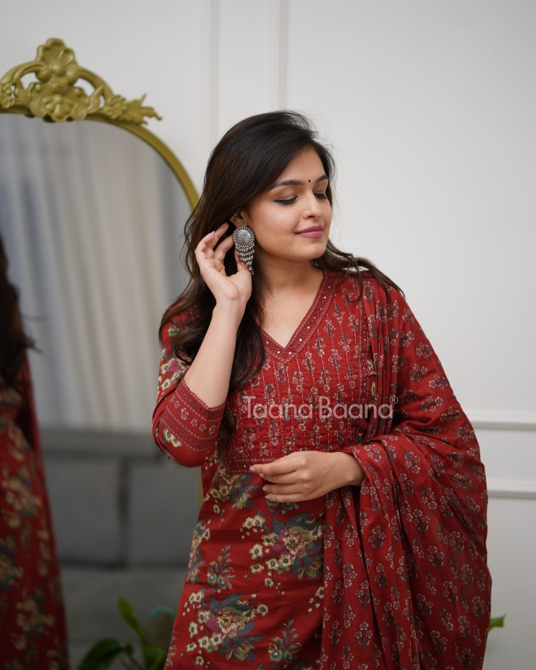 Dupatta Pant Set
