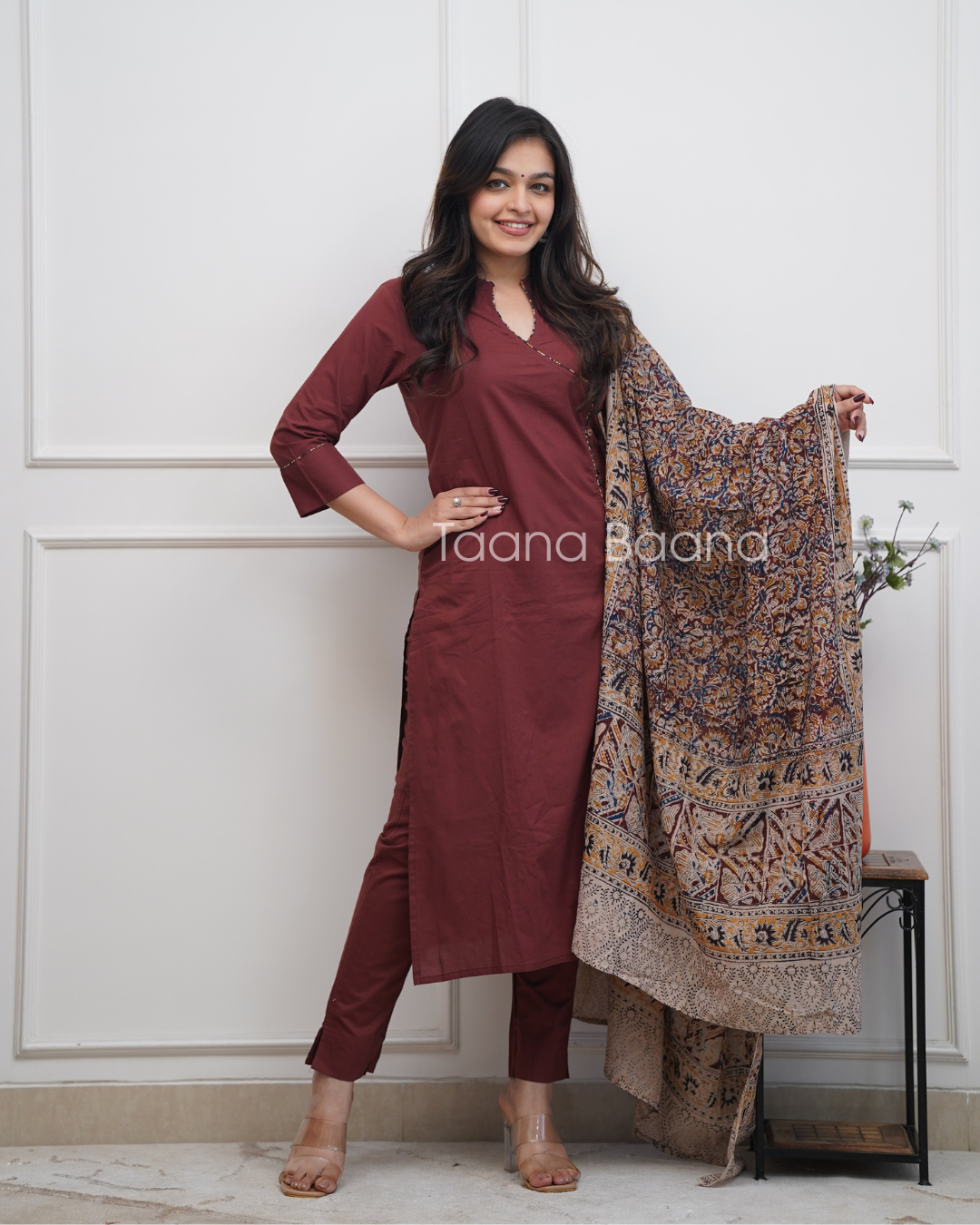 Dupatta Pant Set