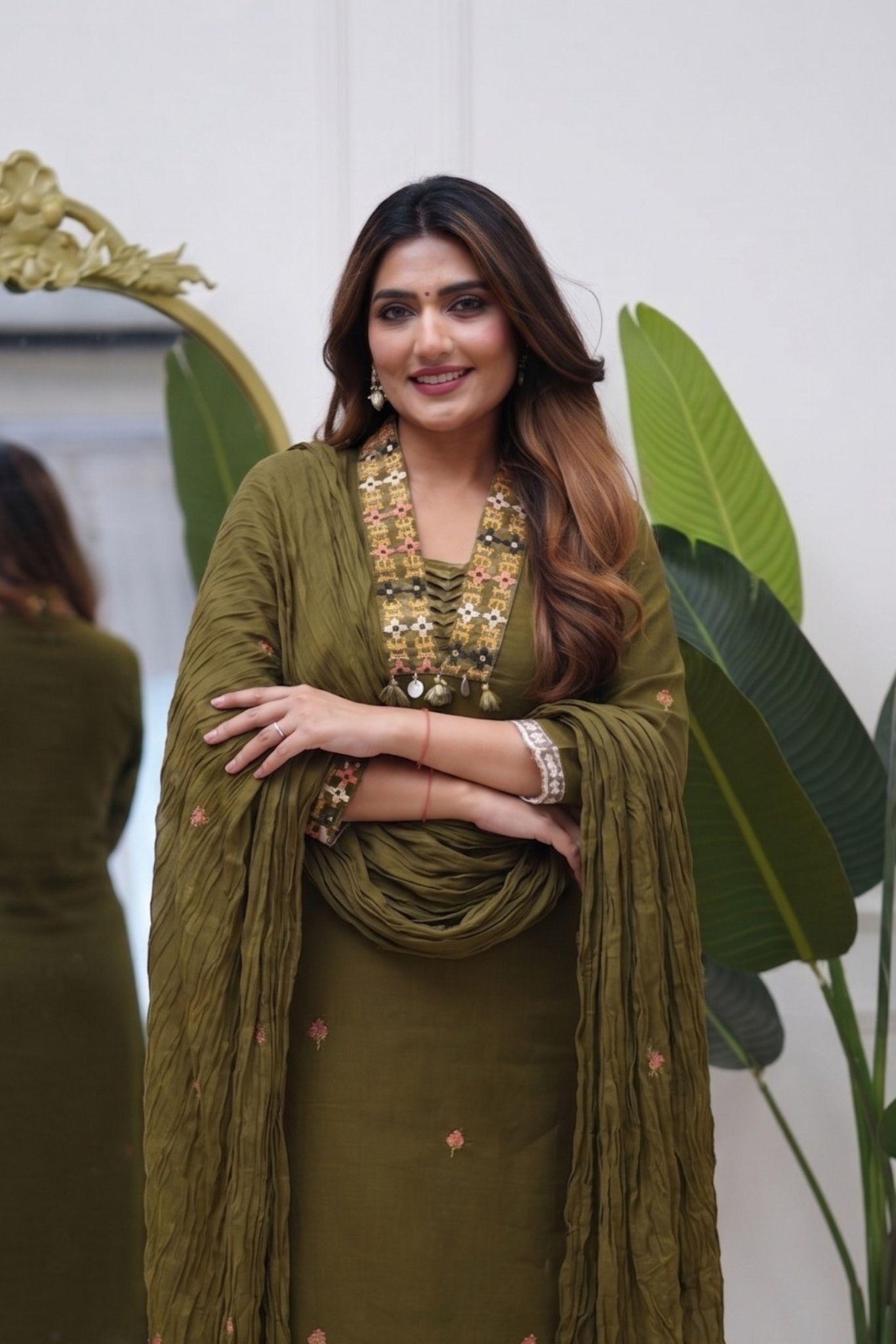 Dupatta Pant Set