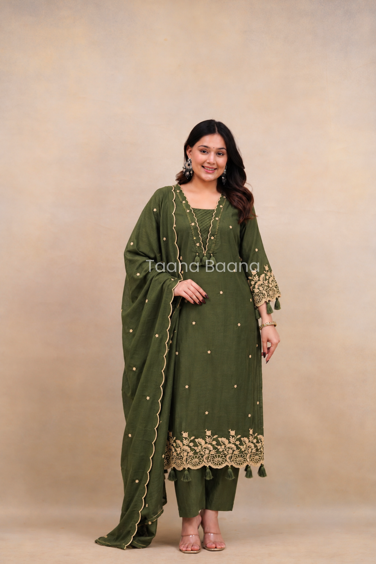 Dupatta Pant Set