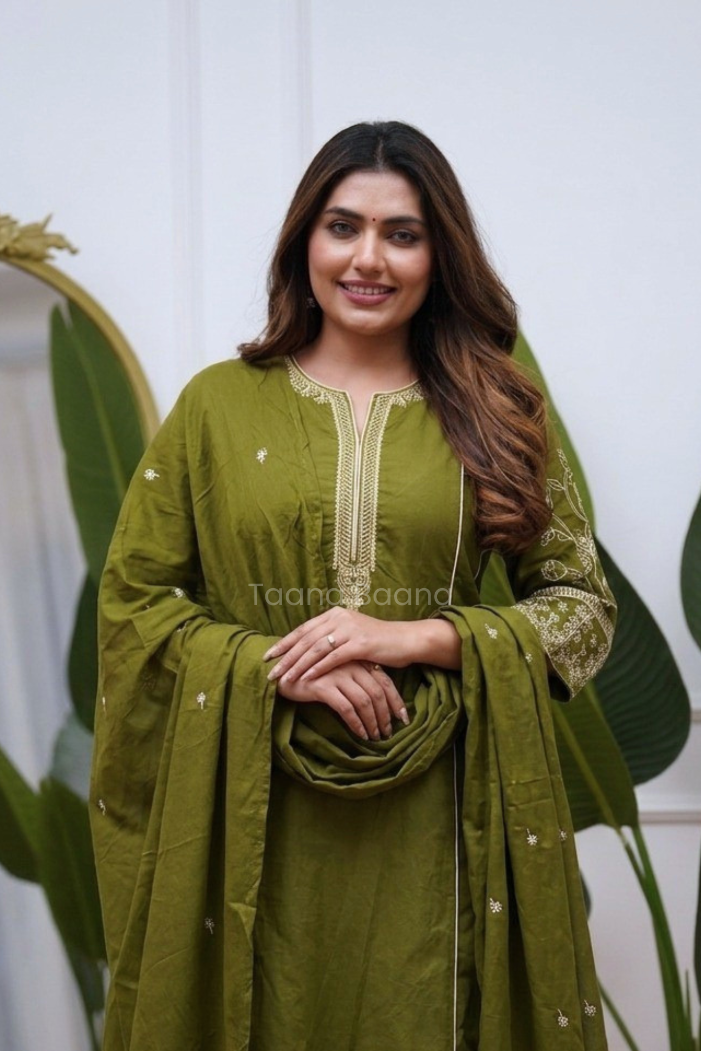 Dupatta Pant Set