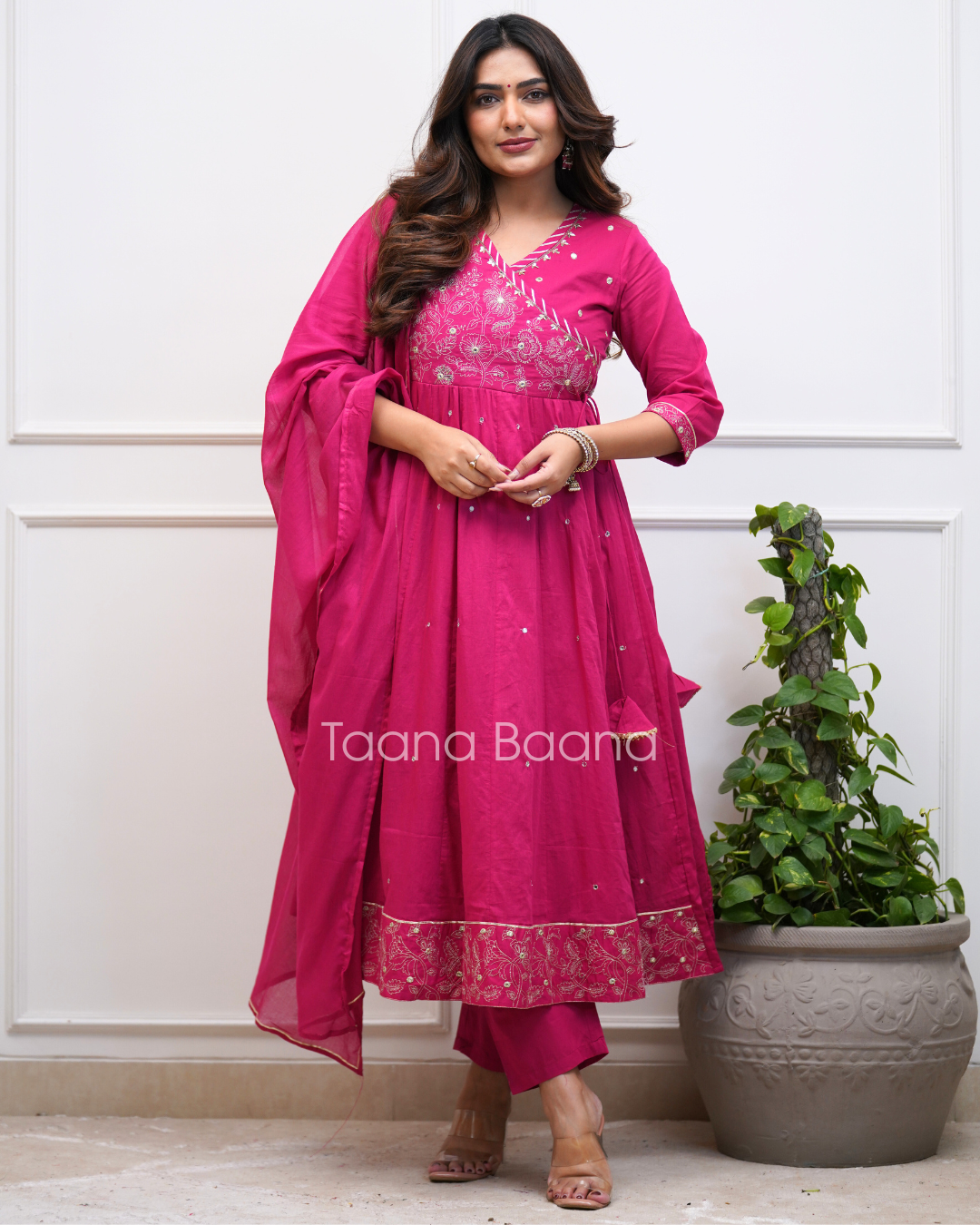 Dupatta Pant Set