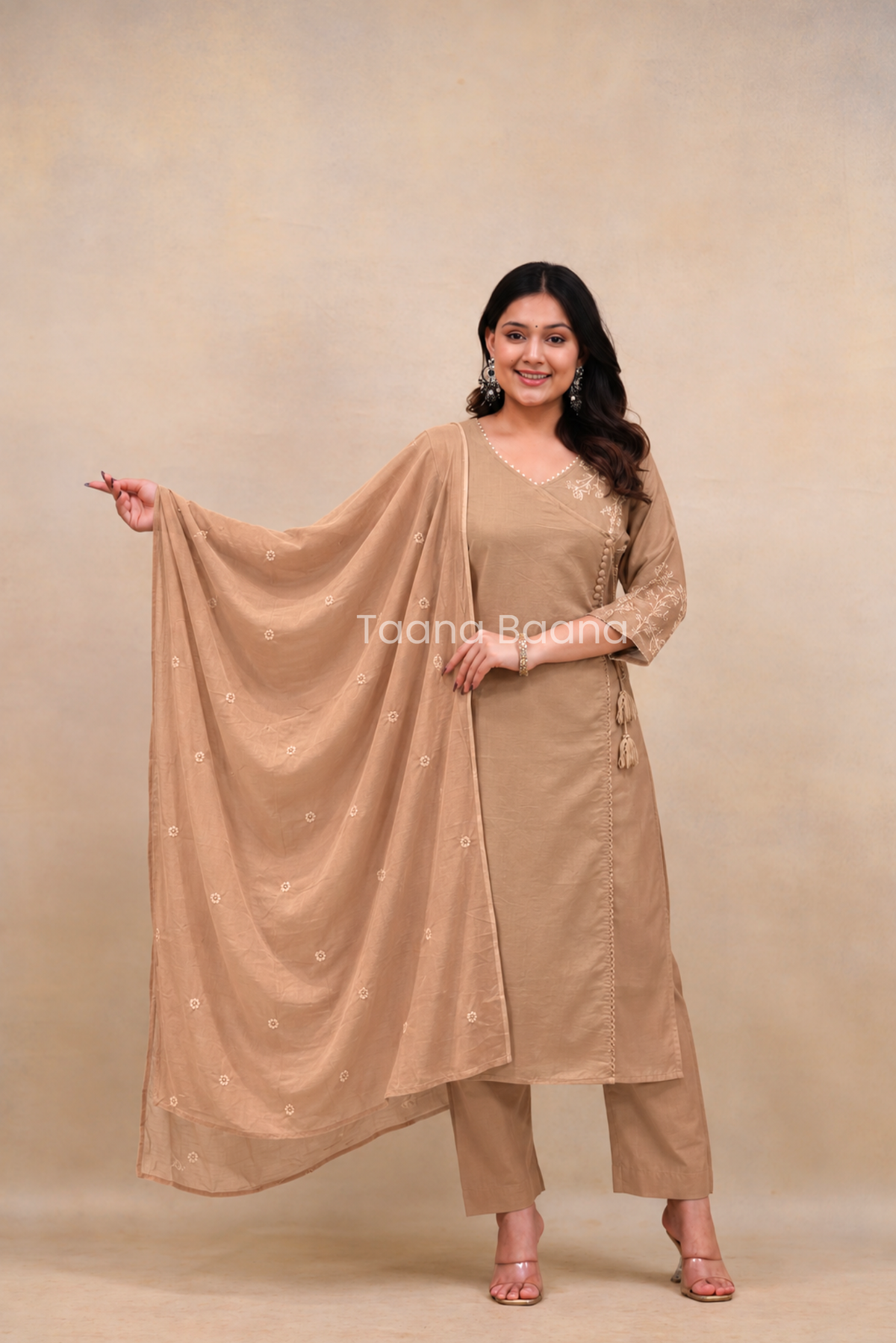 Dupatta Pant Set