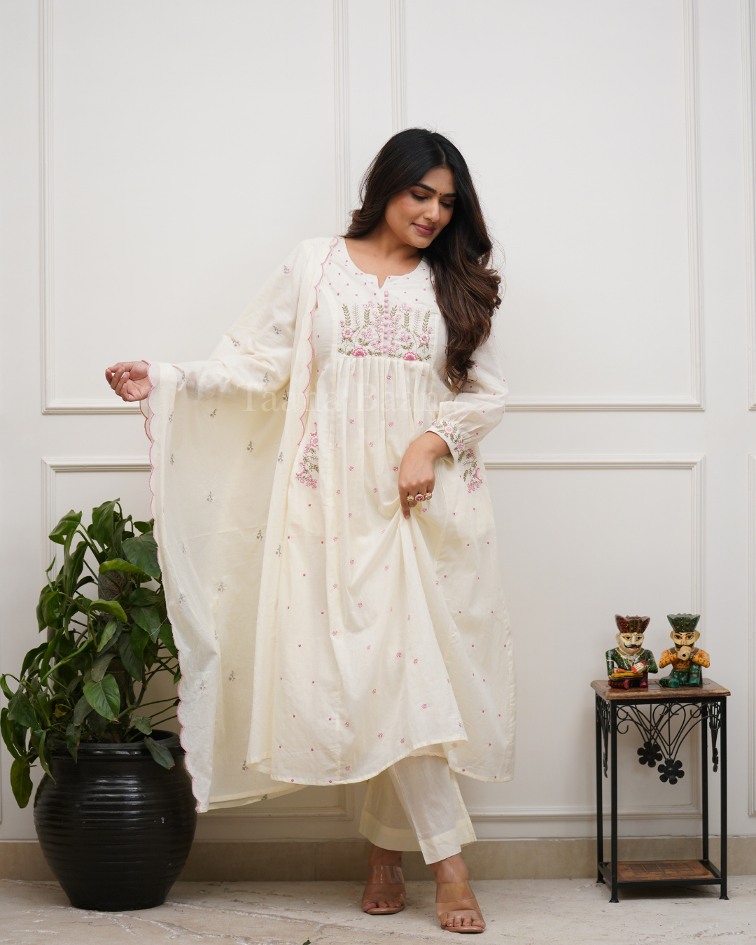 Dupatta Pant Set