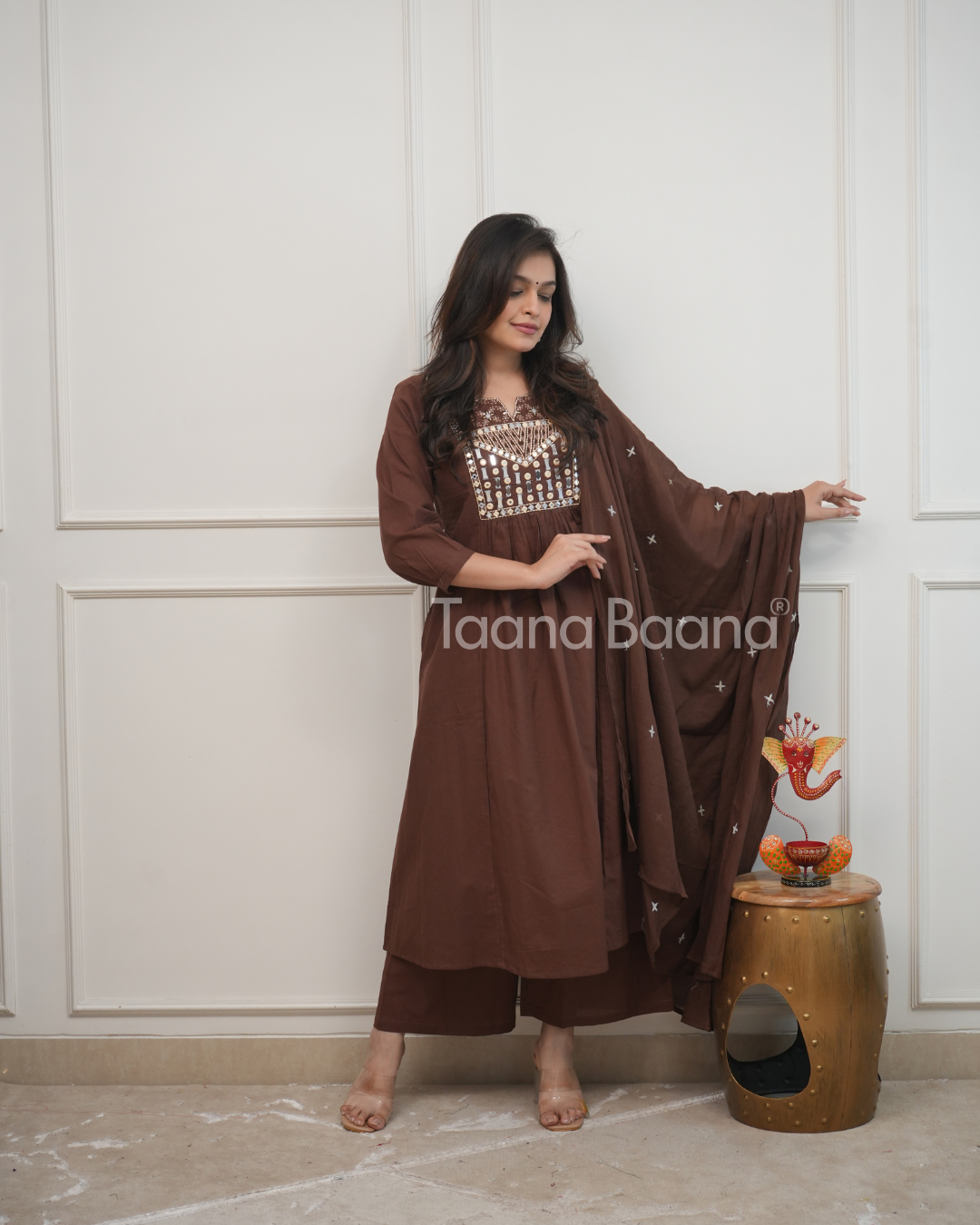 Dupatta Pant Set