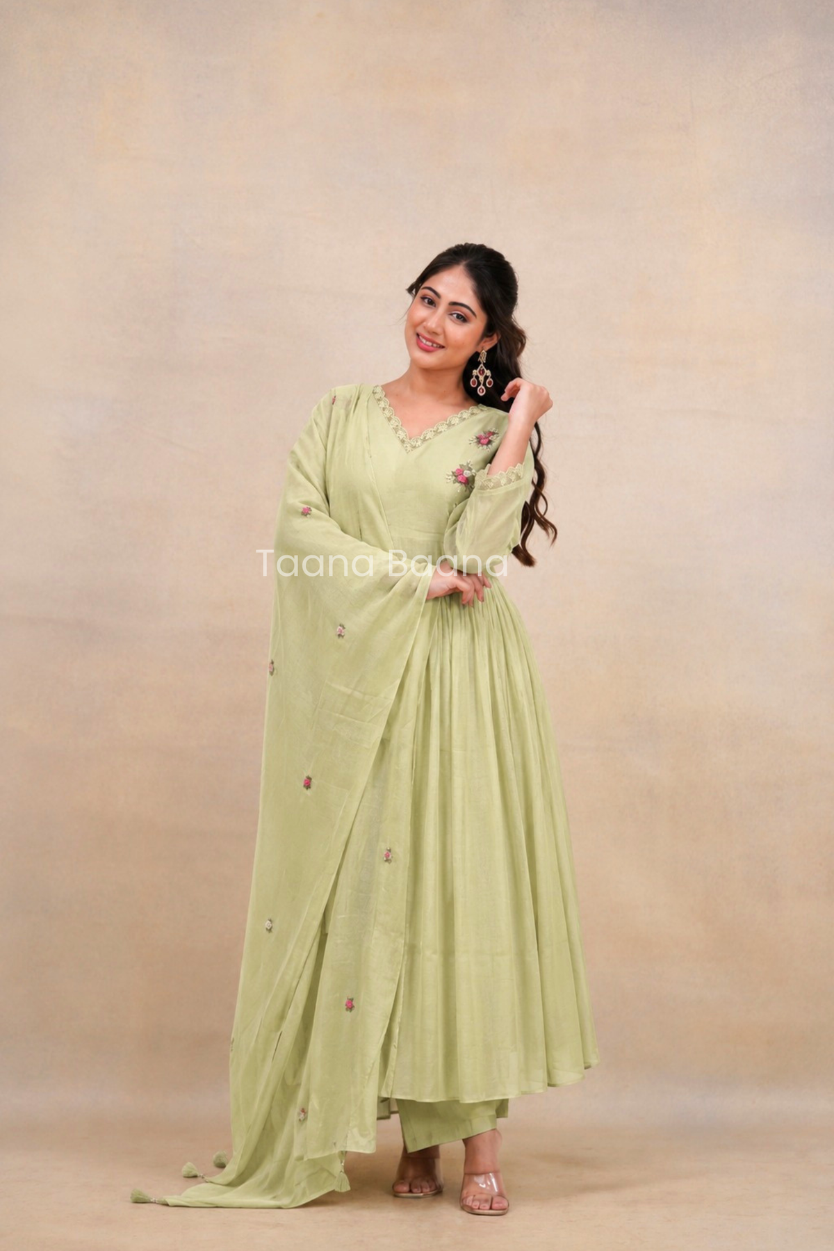 Dupatta Pant Set