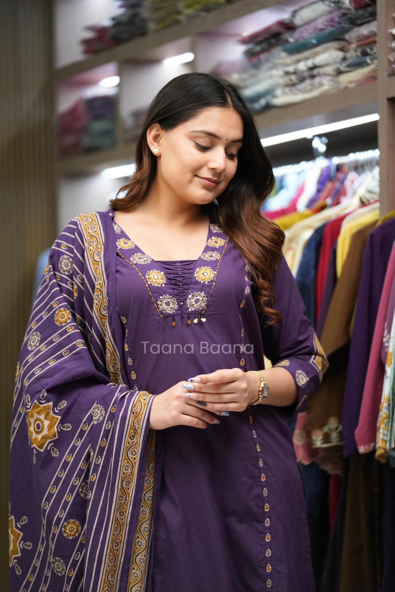 Dupatta Pant Set