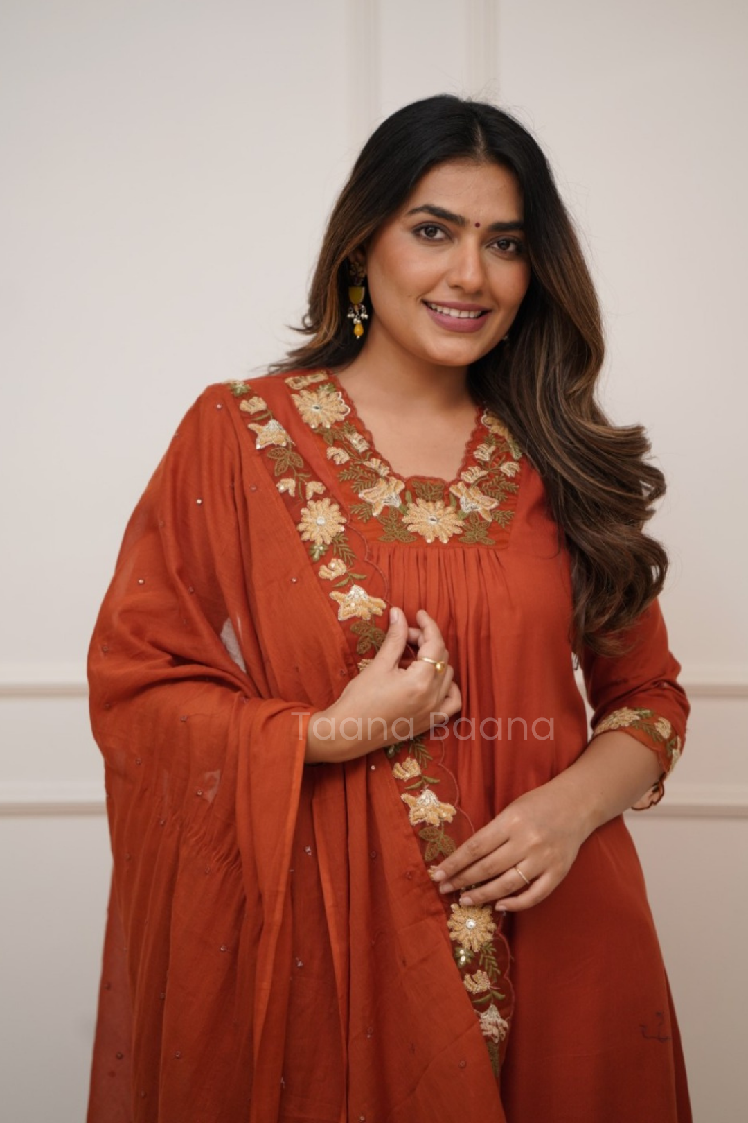 Dupatta Pant Set
