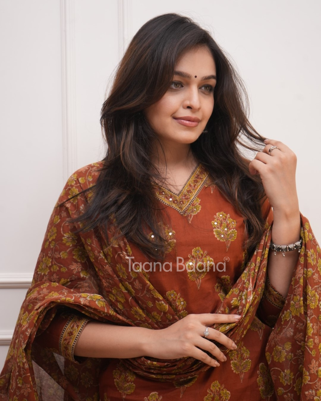 Dupatta Pant Set