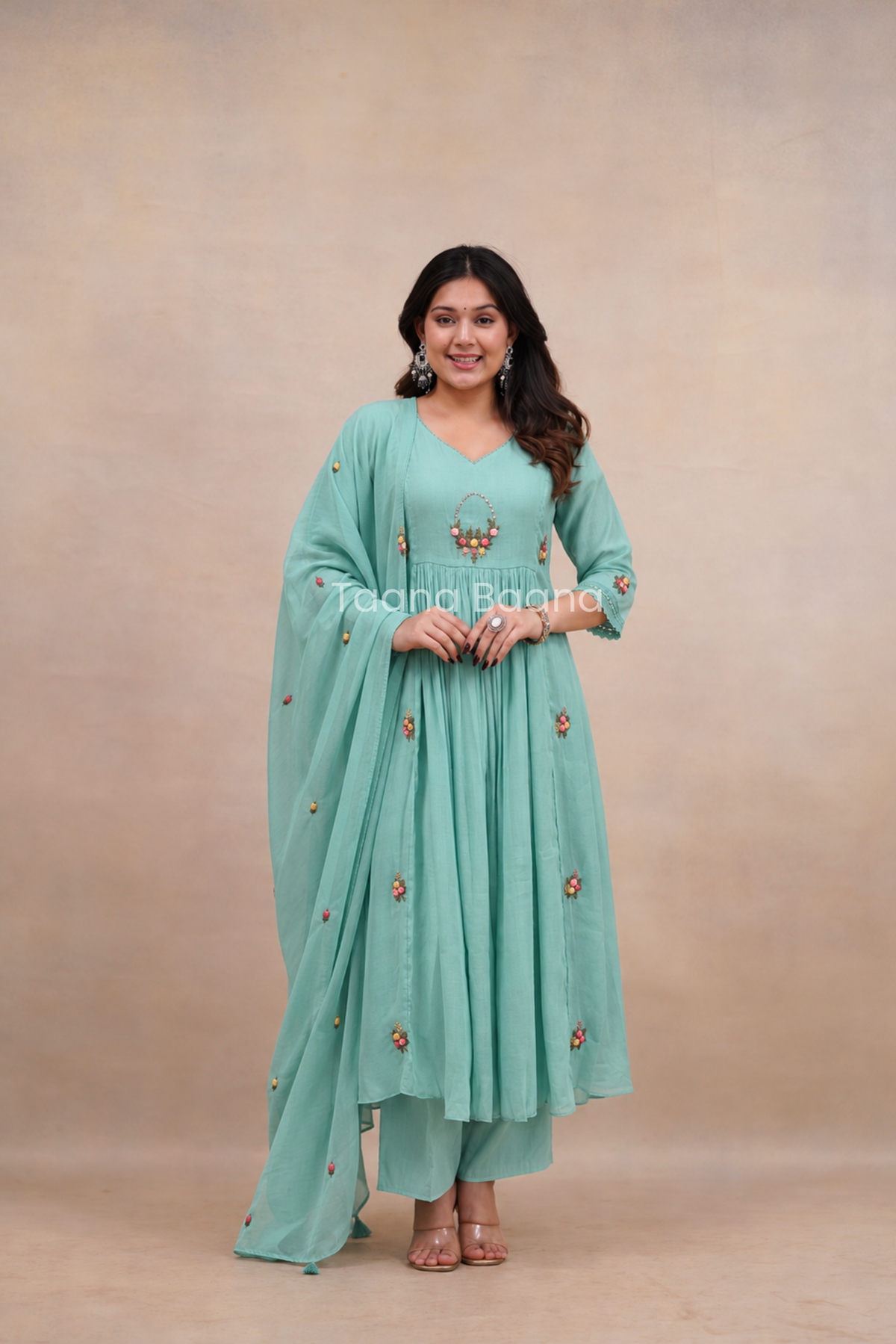 Dupatta Pant Set