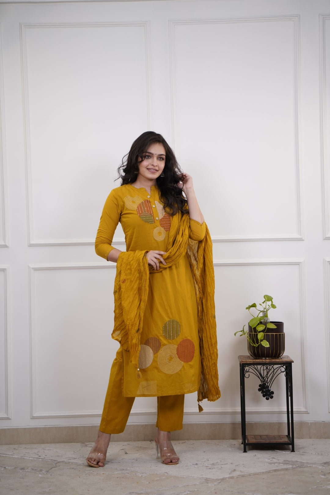 Dupatta Pant Set