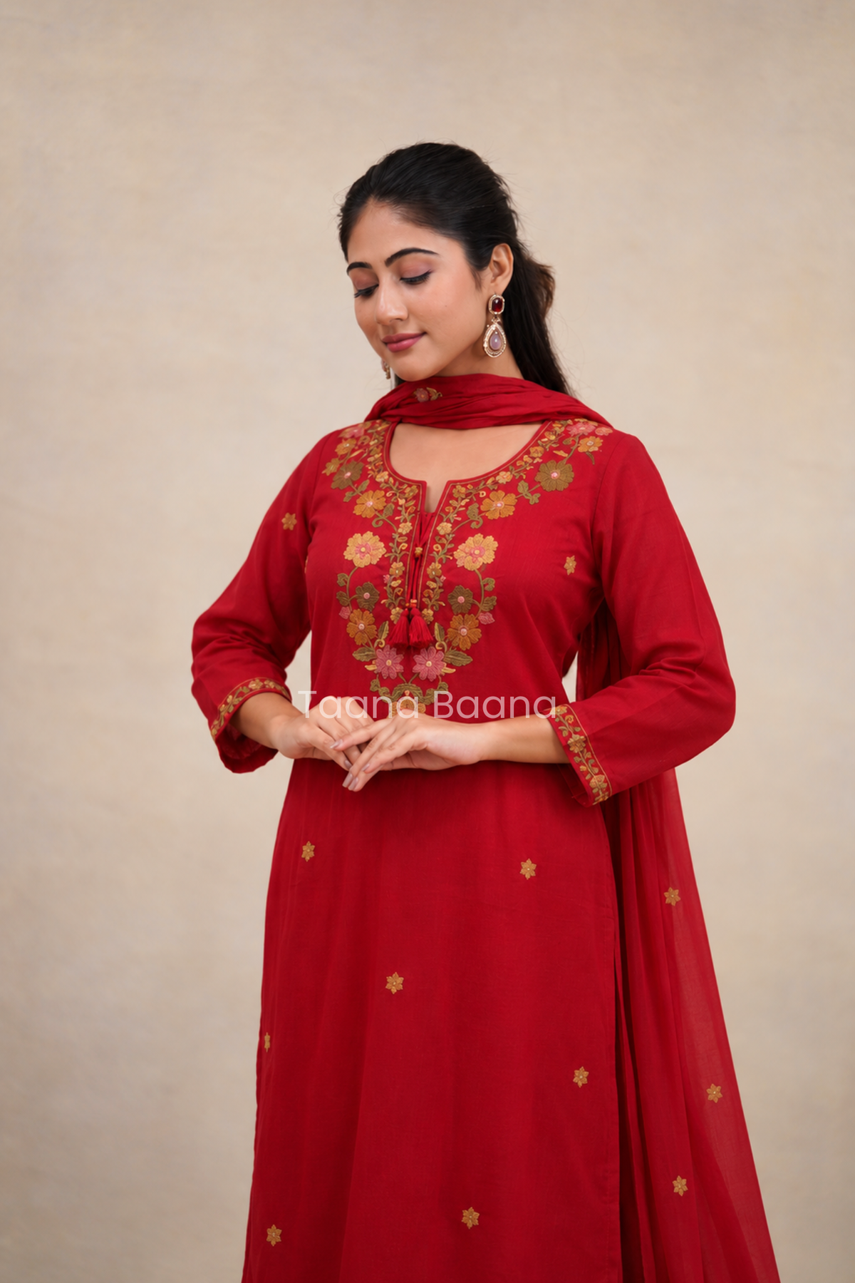 Dupatta Pant Set