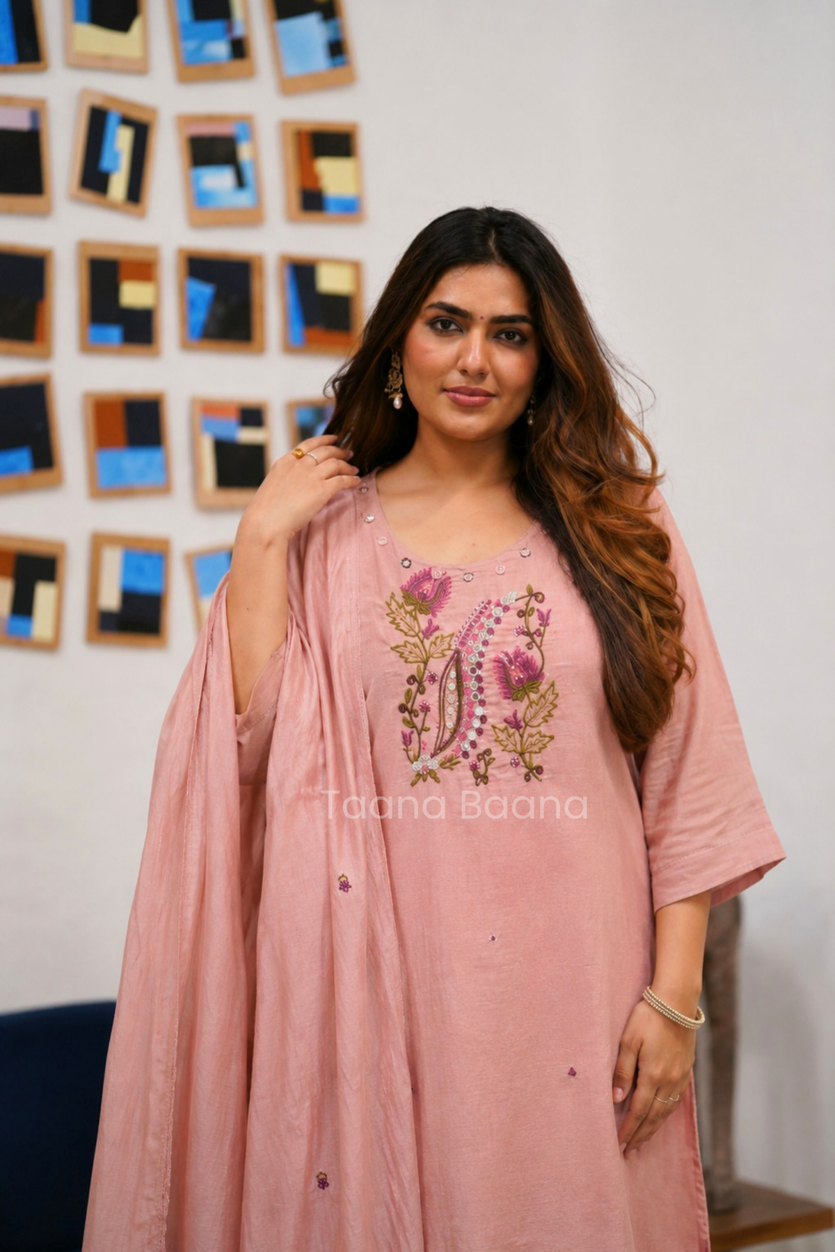 Dupatta Pant Set