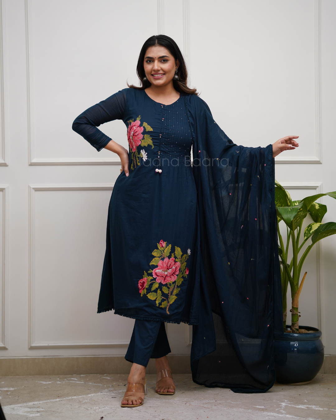 Dupatta Pant Set
