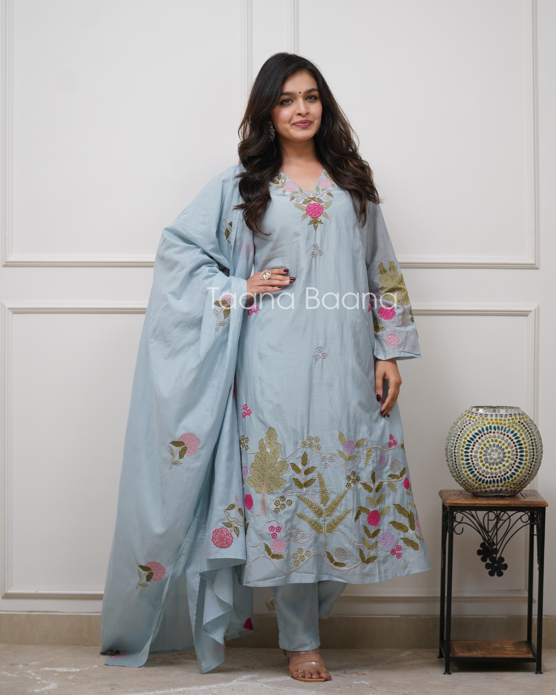 Dupatta Pant Set