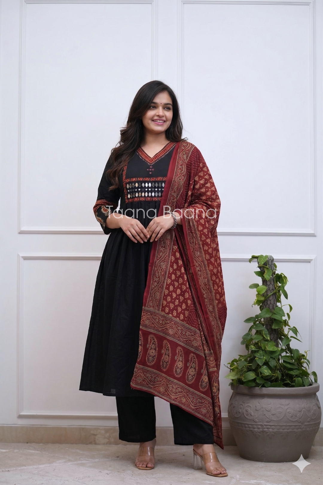 Dupatta Pant Set