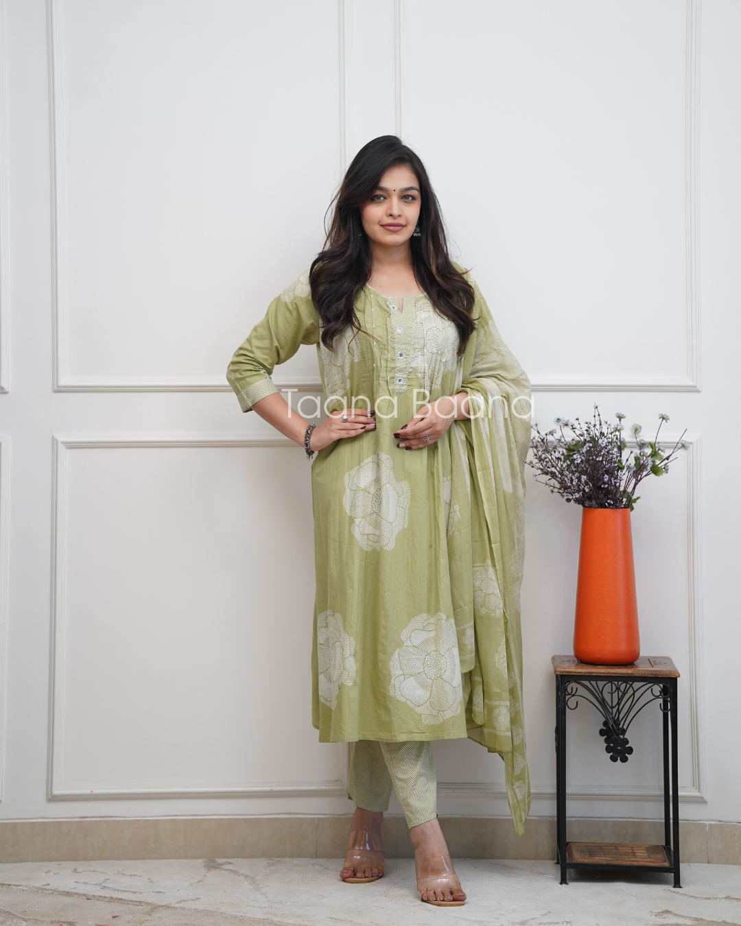 Dupatta Pant Set