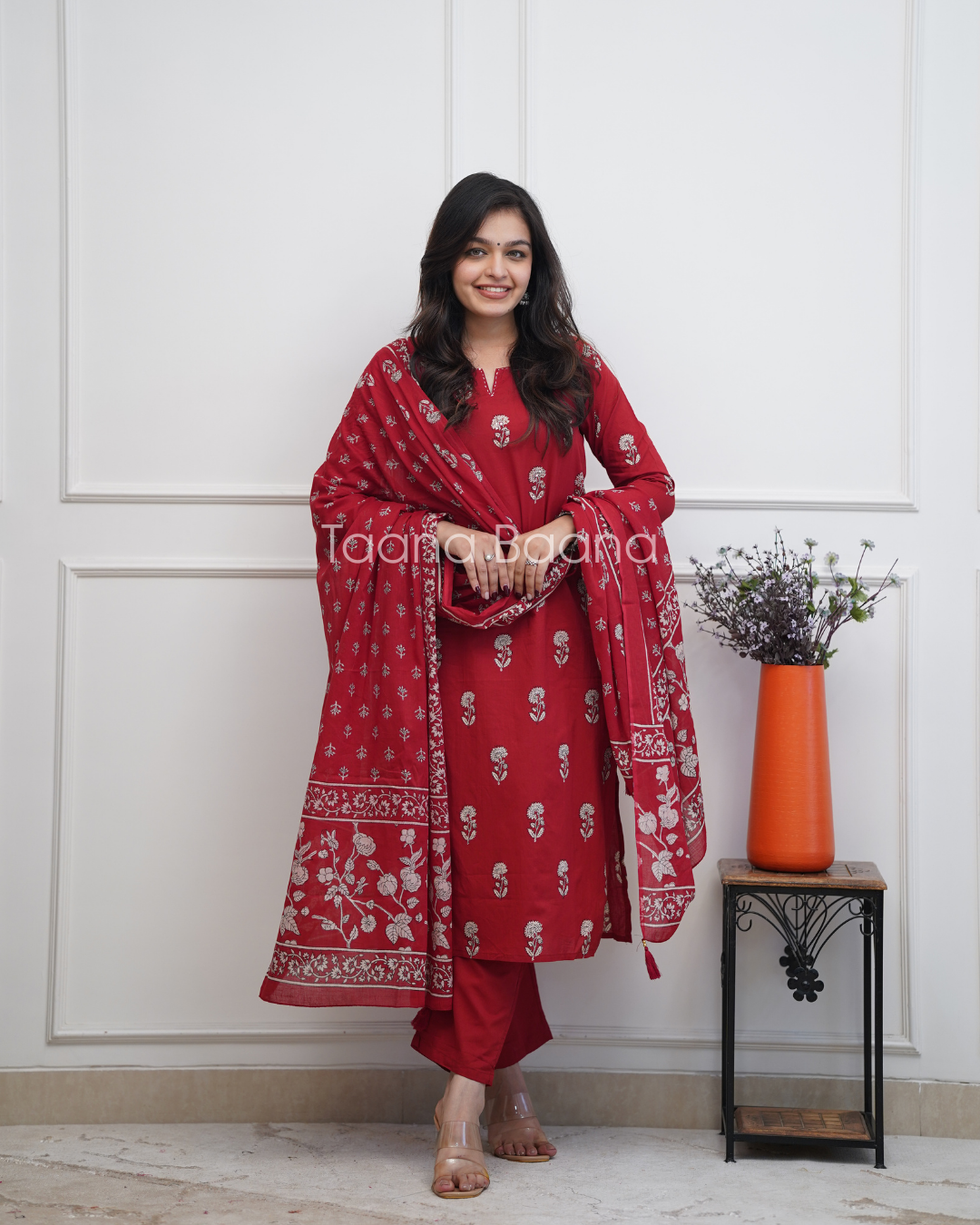 Dupatta Pant Set