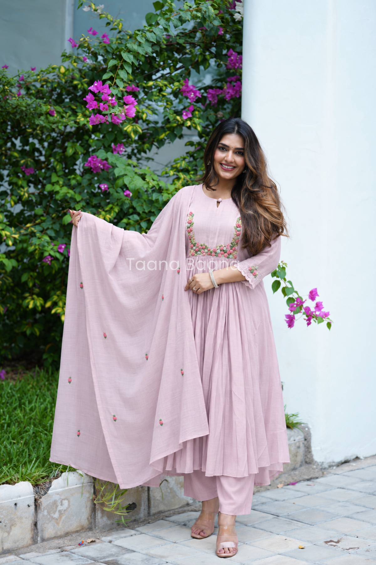 Dupatta Pant Set
