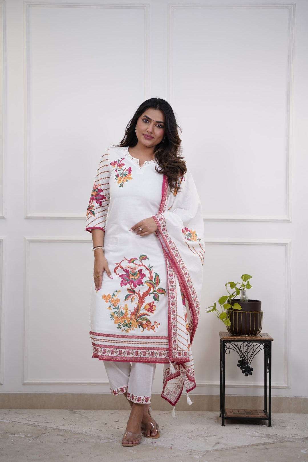 Dupatta Pant Set