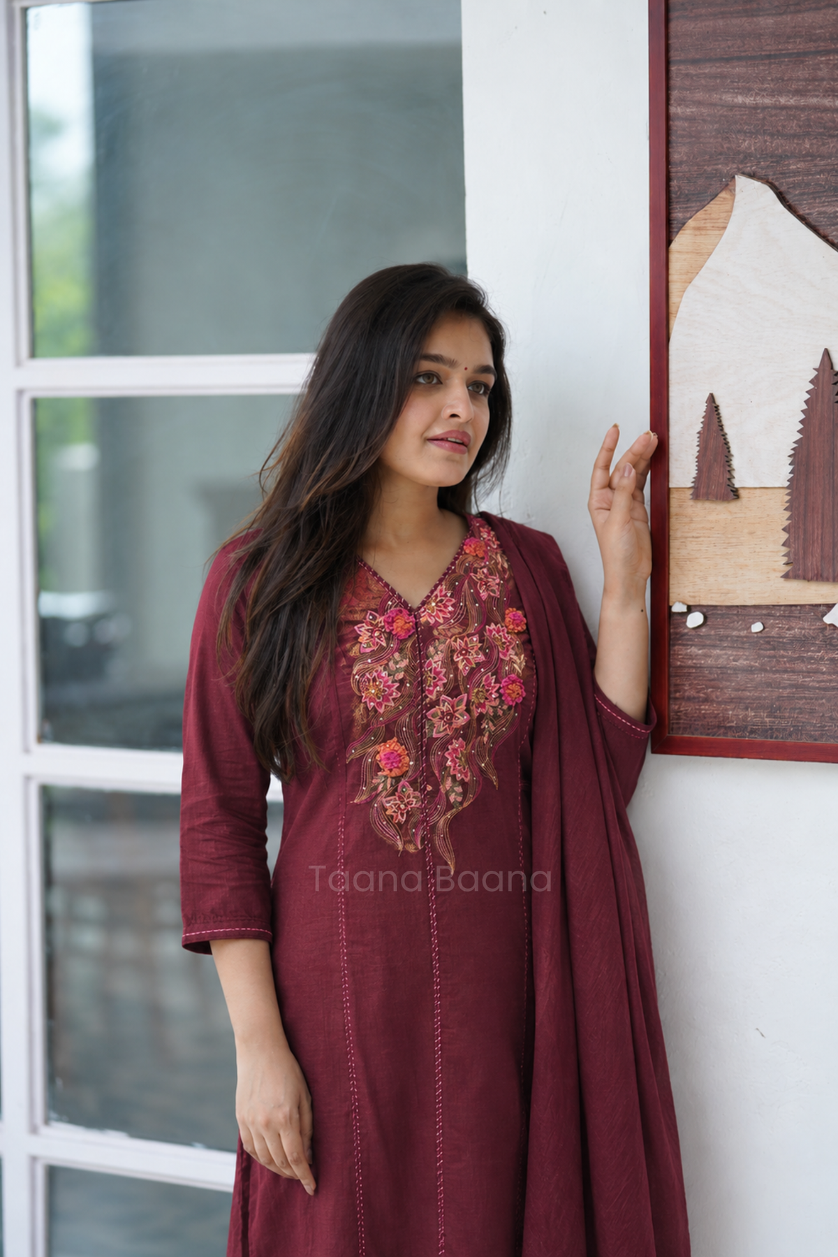 Dupatta Pant Set