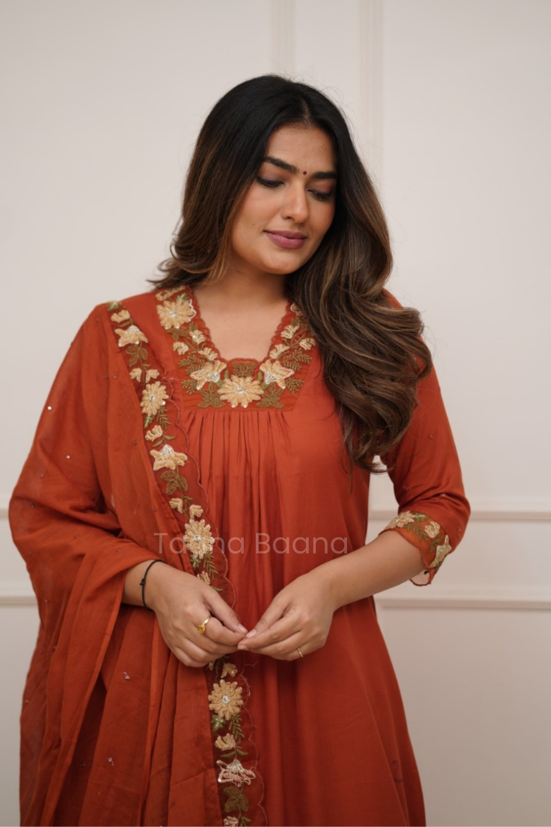 Dupatta Pant Set