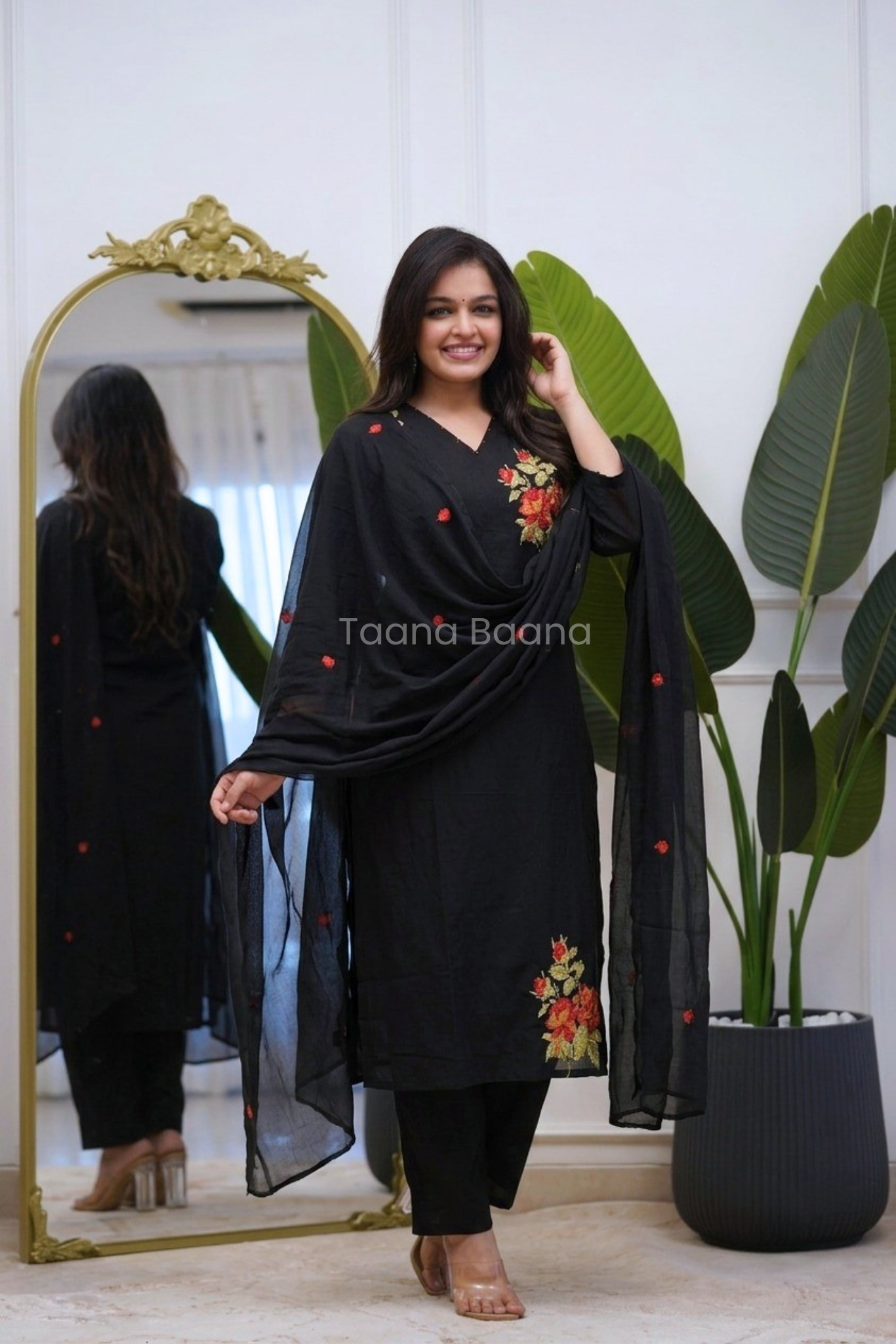 Dupatta Pant Set
