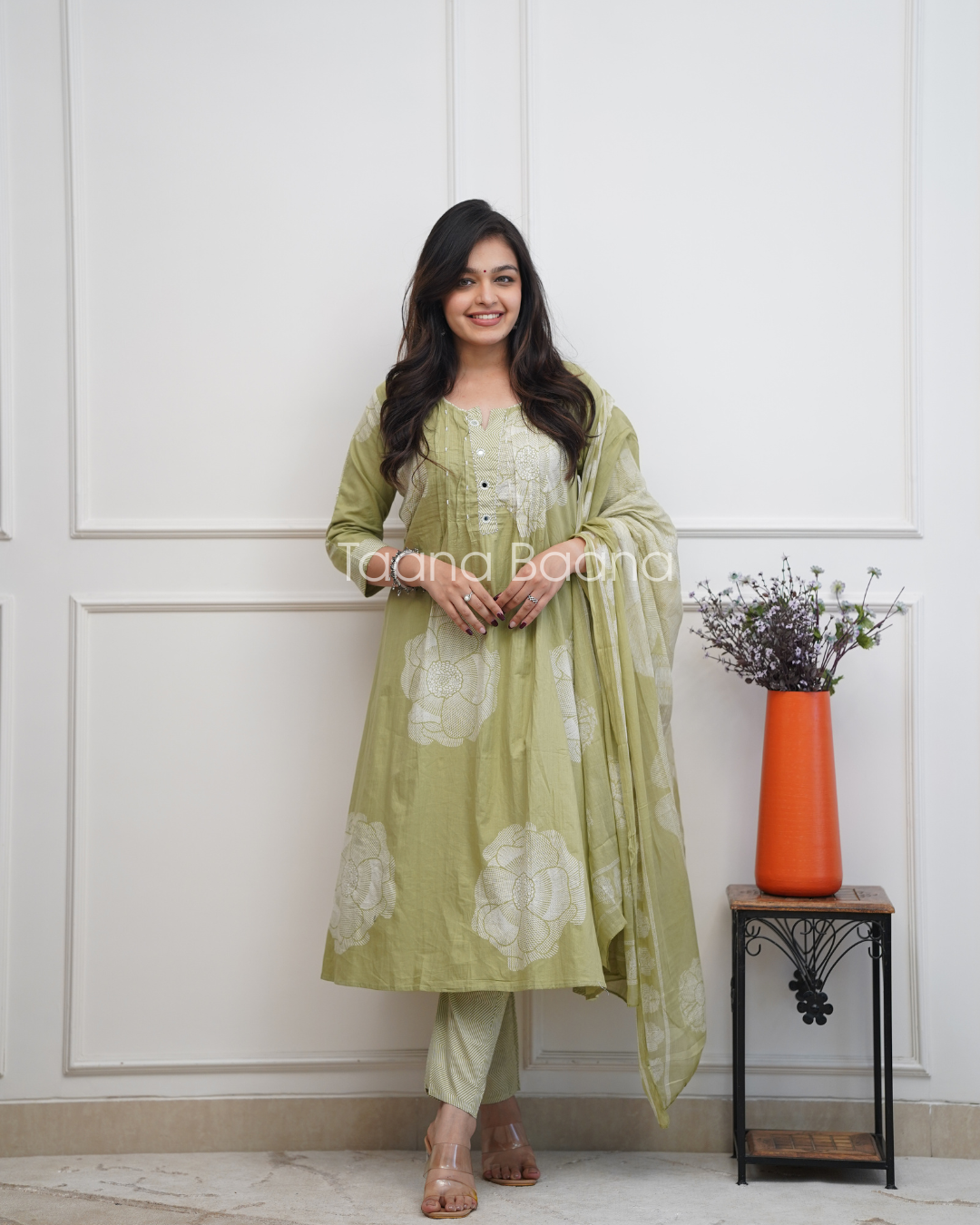 Dupatta Pant Set