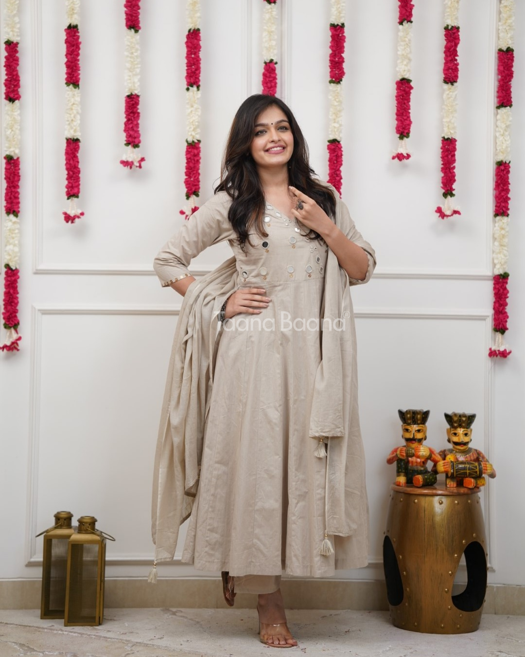 Dupatta Pant Set