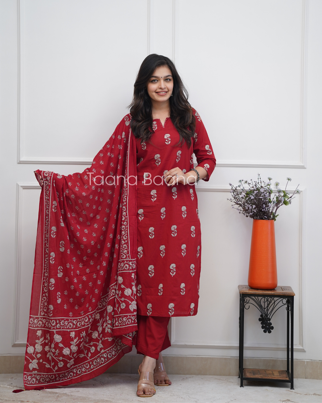Dupatta Pant Set