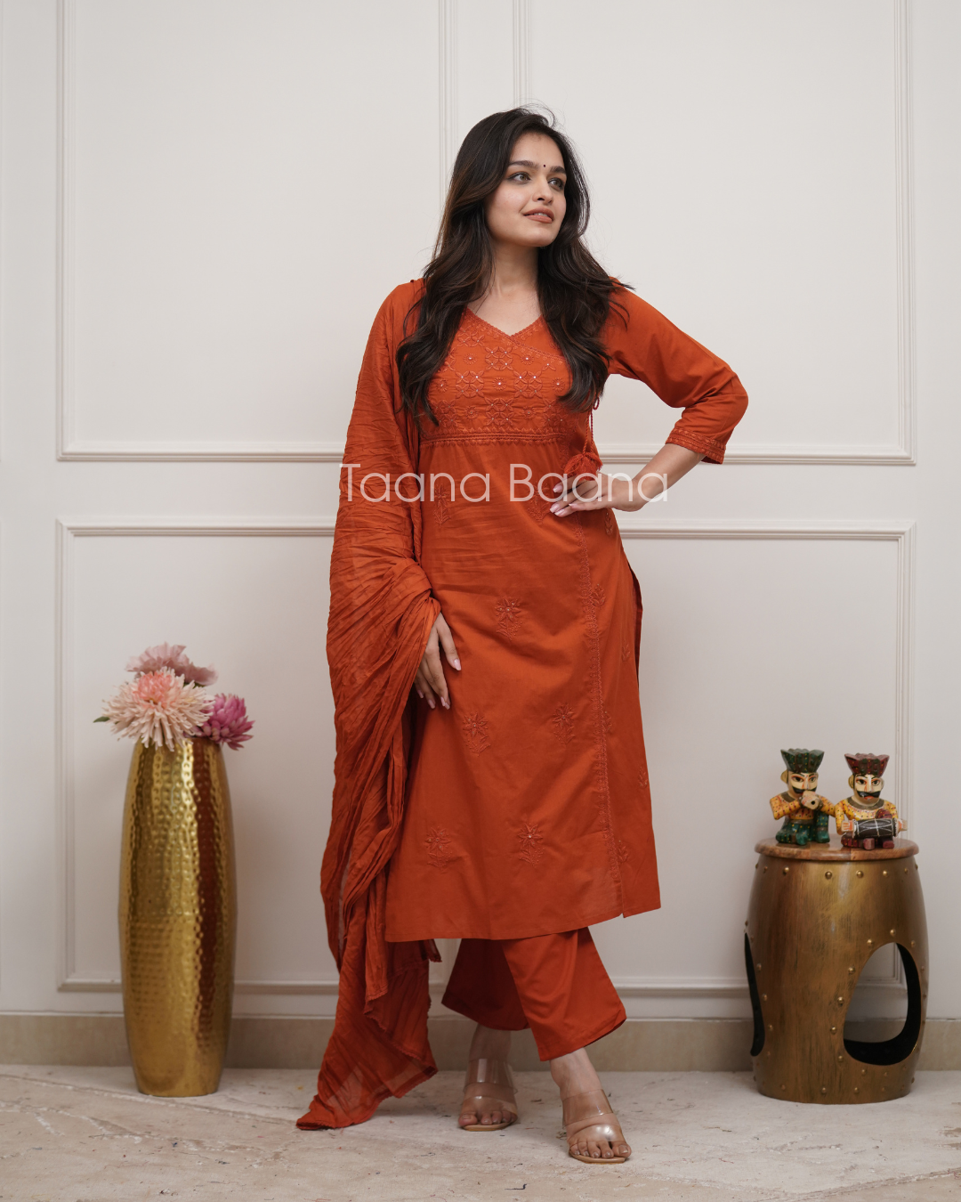 Dupatta Pant Set