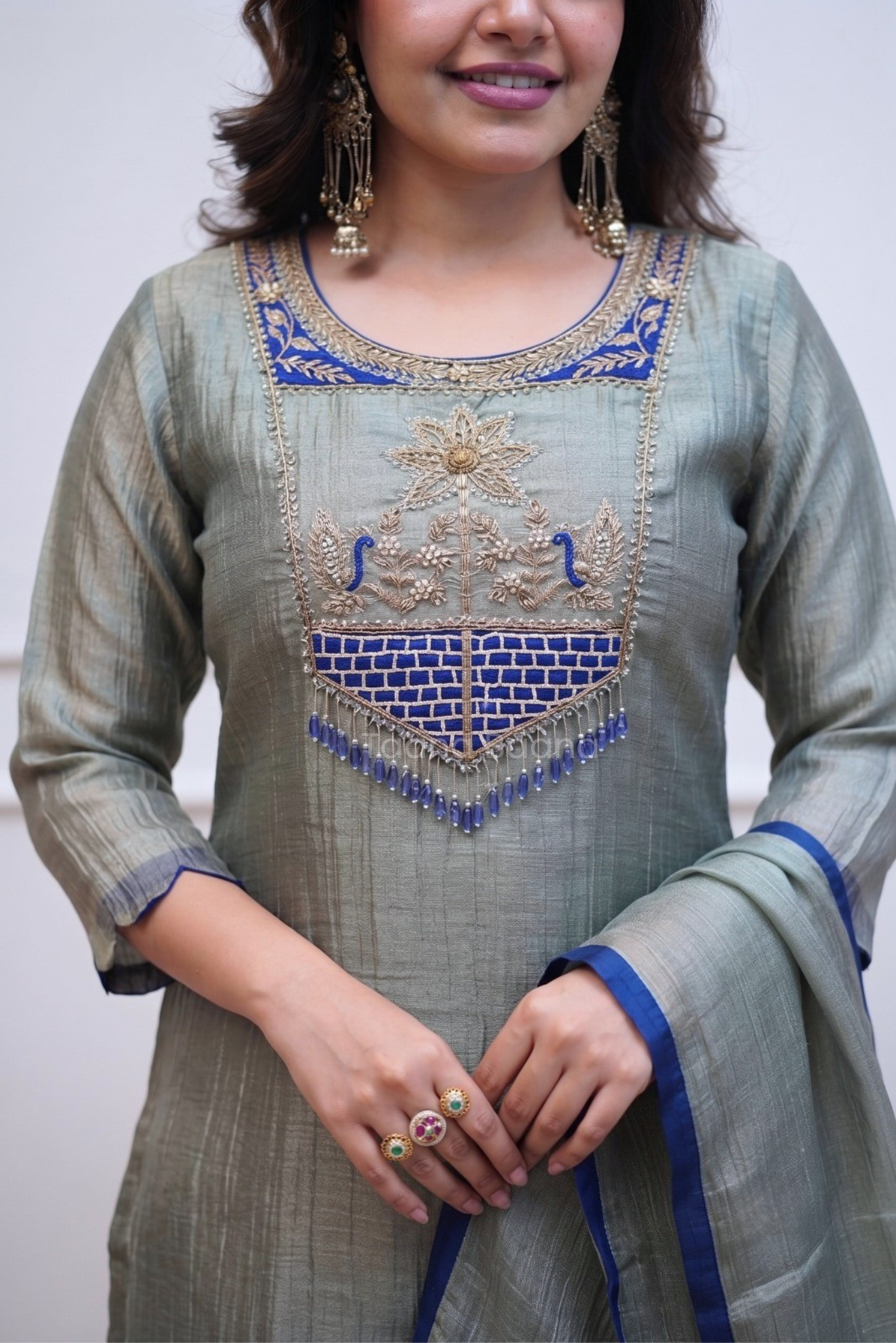 Dupatta Pant Set