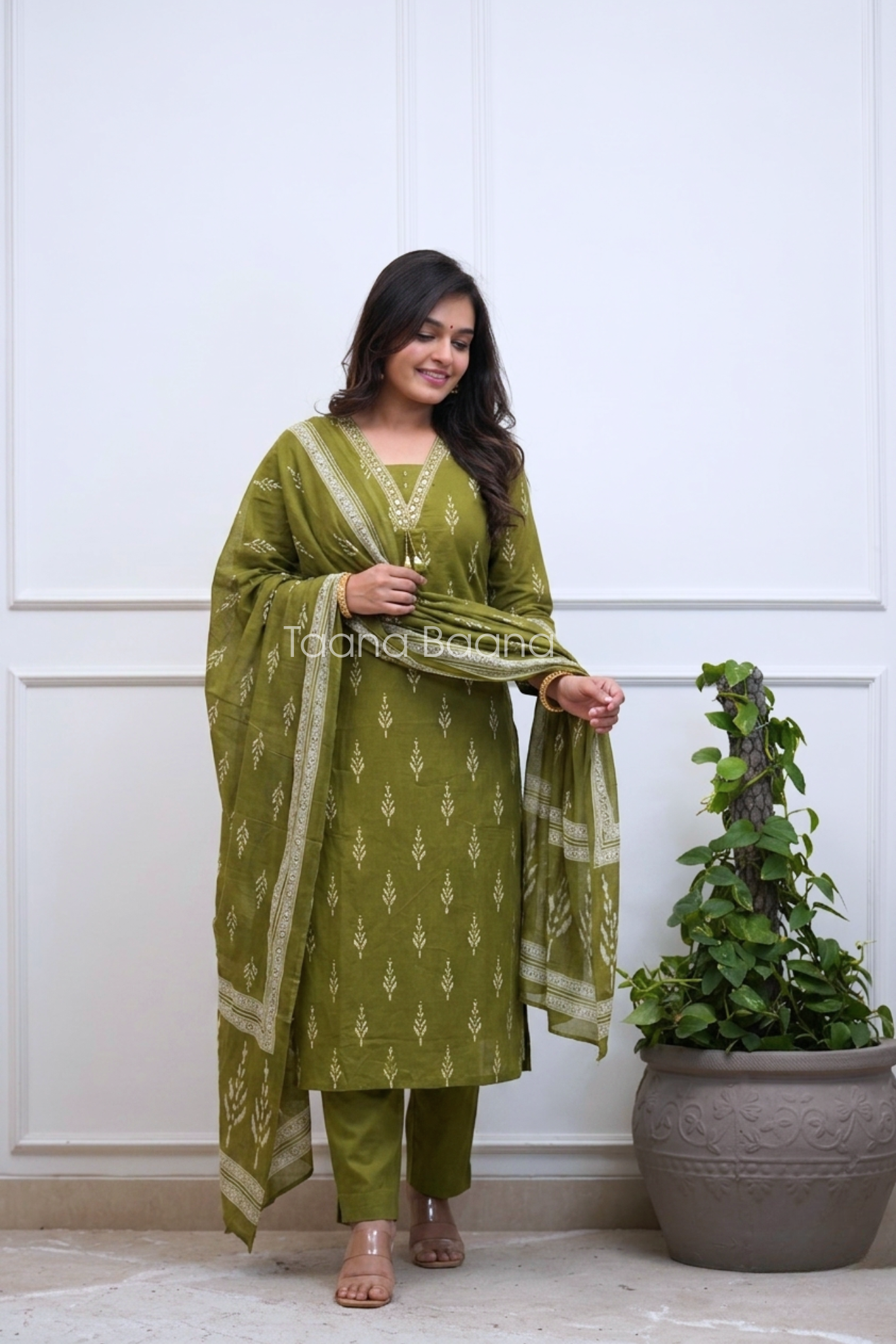 Dupatta Pant Set