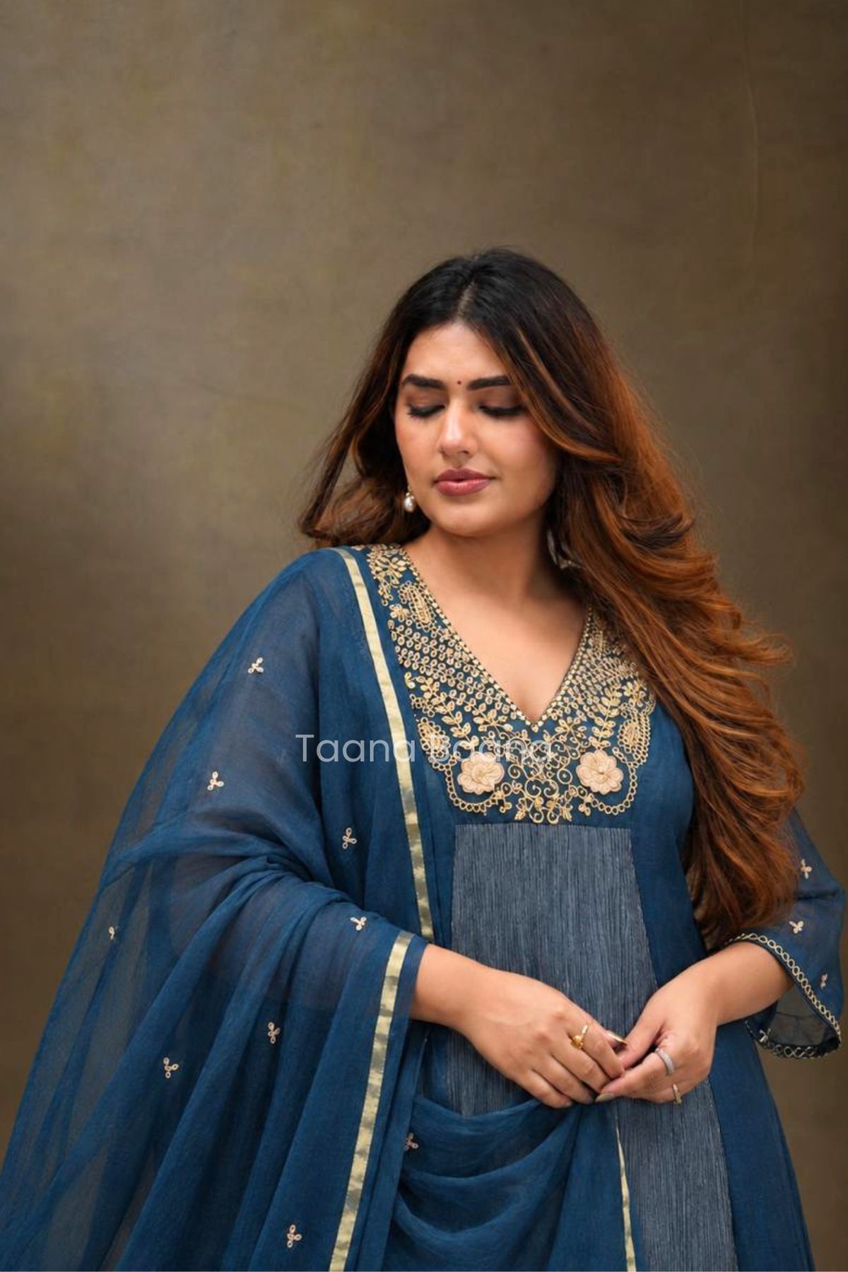 Dupatta Pant Set
