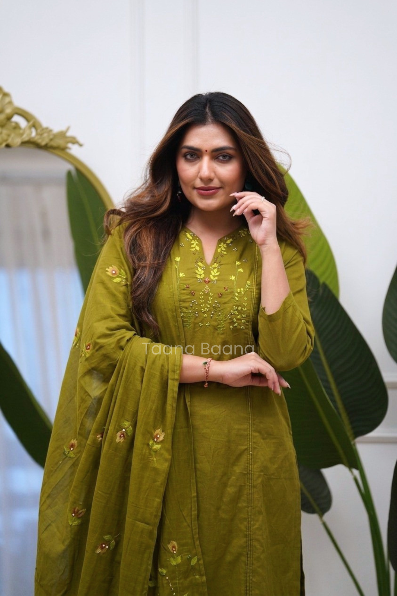 Dupatta Pant Set