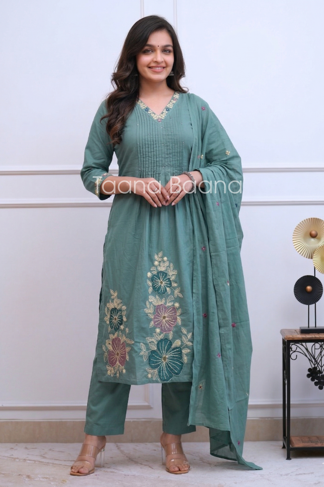 Dupatta Pant Set