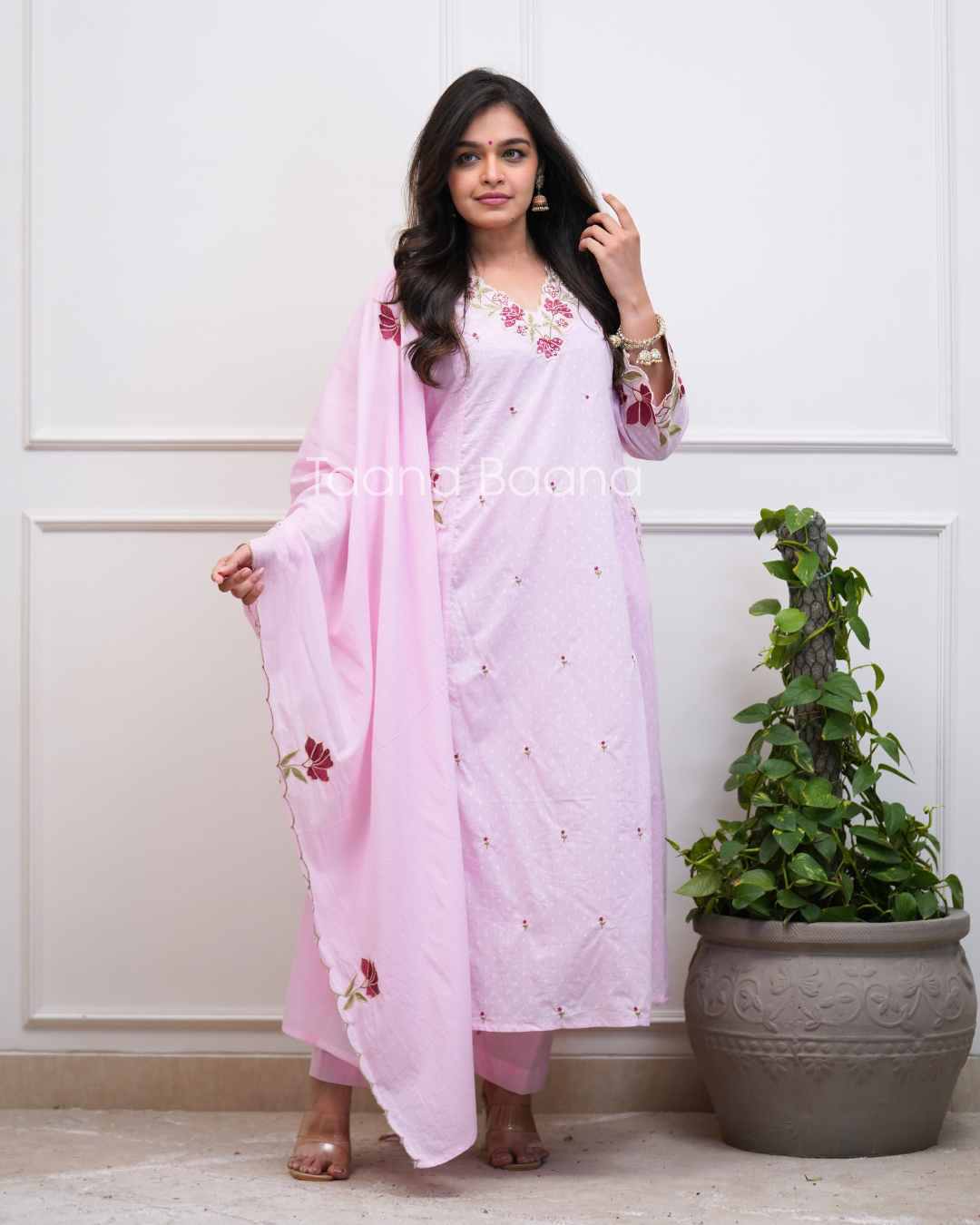 Dupatta Pant Set
