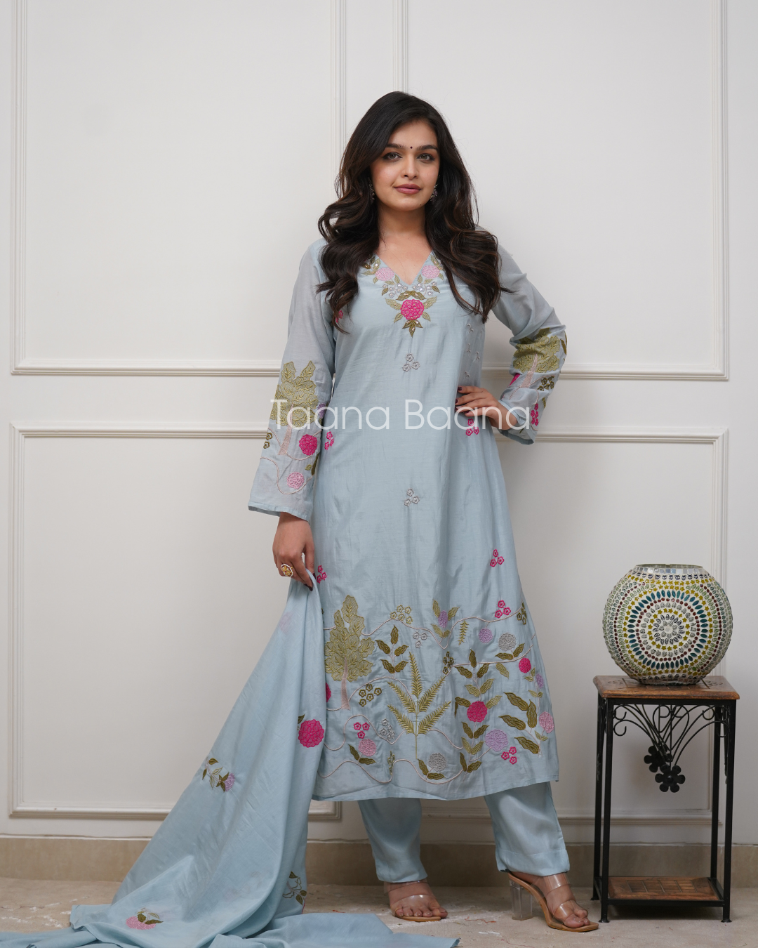 Dupatta Pant Set